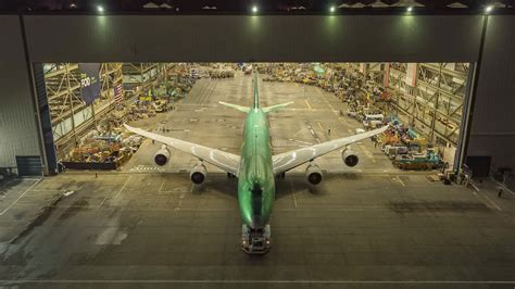 boeing 747-8 news|Final Boeing 747 Airplane Leaves Everett Factory.